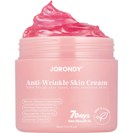 Jorondy® Anti-Wrinkle Skin Cream for Remove Wrinkles, Firms Skin, Whitening - Last Day Sale🔥90% OFF