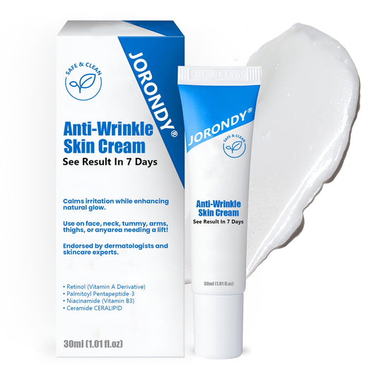 Jorondy® Anti-Wrinkle Skin Cream for Remove Wrinkles, Firms Skin, Whitening - Last Day Sale🔥90% OFF